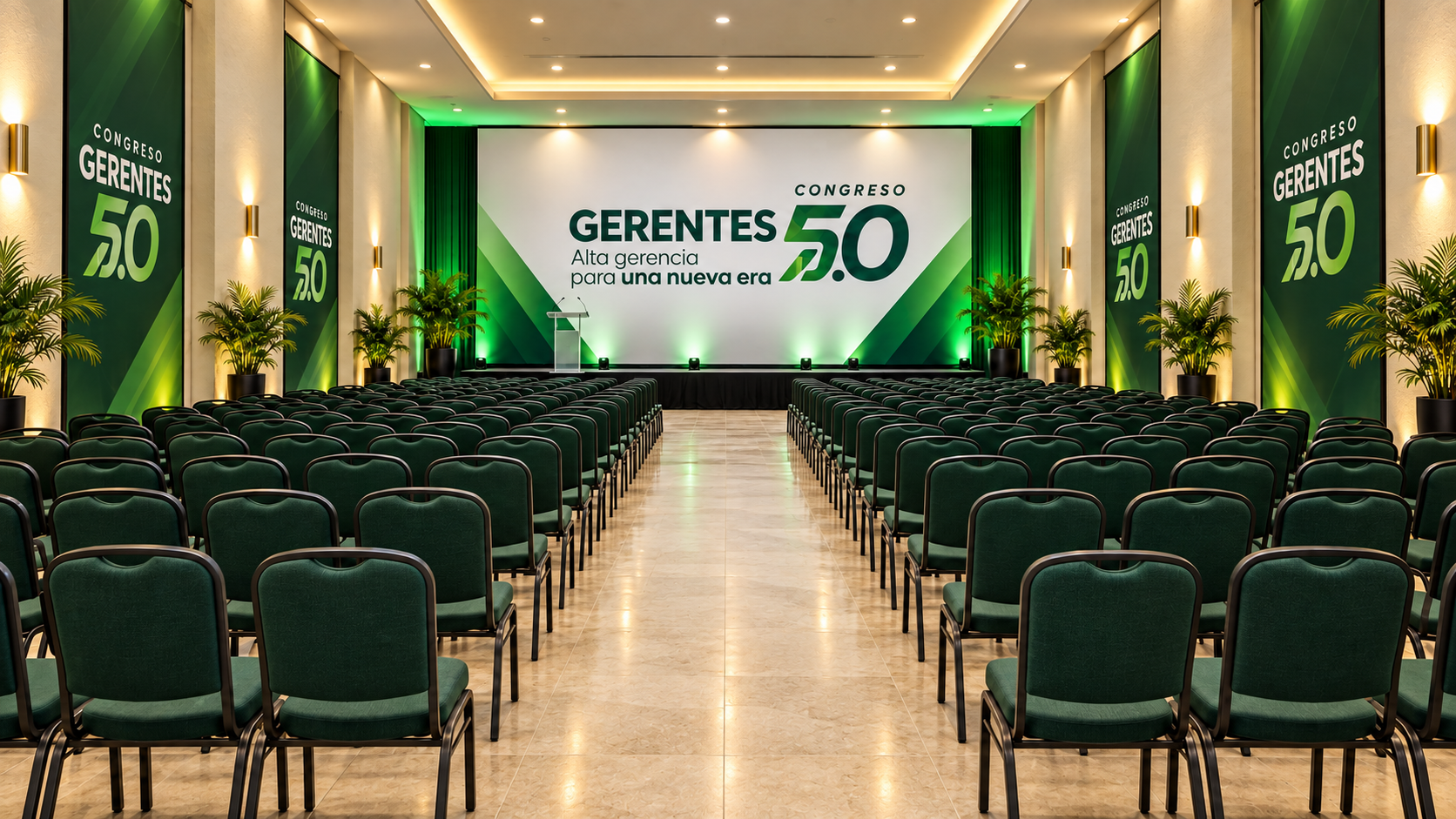 Sala principal del Congreso Gerentes 5.0